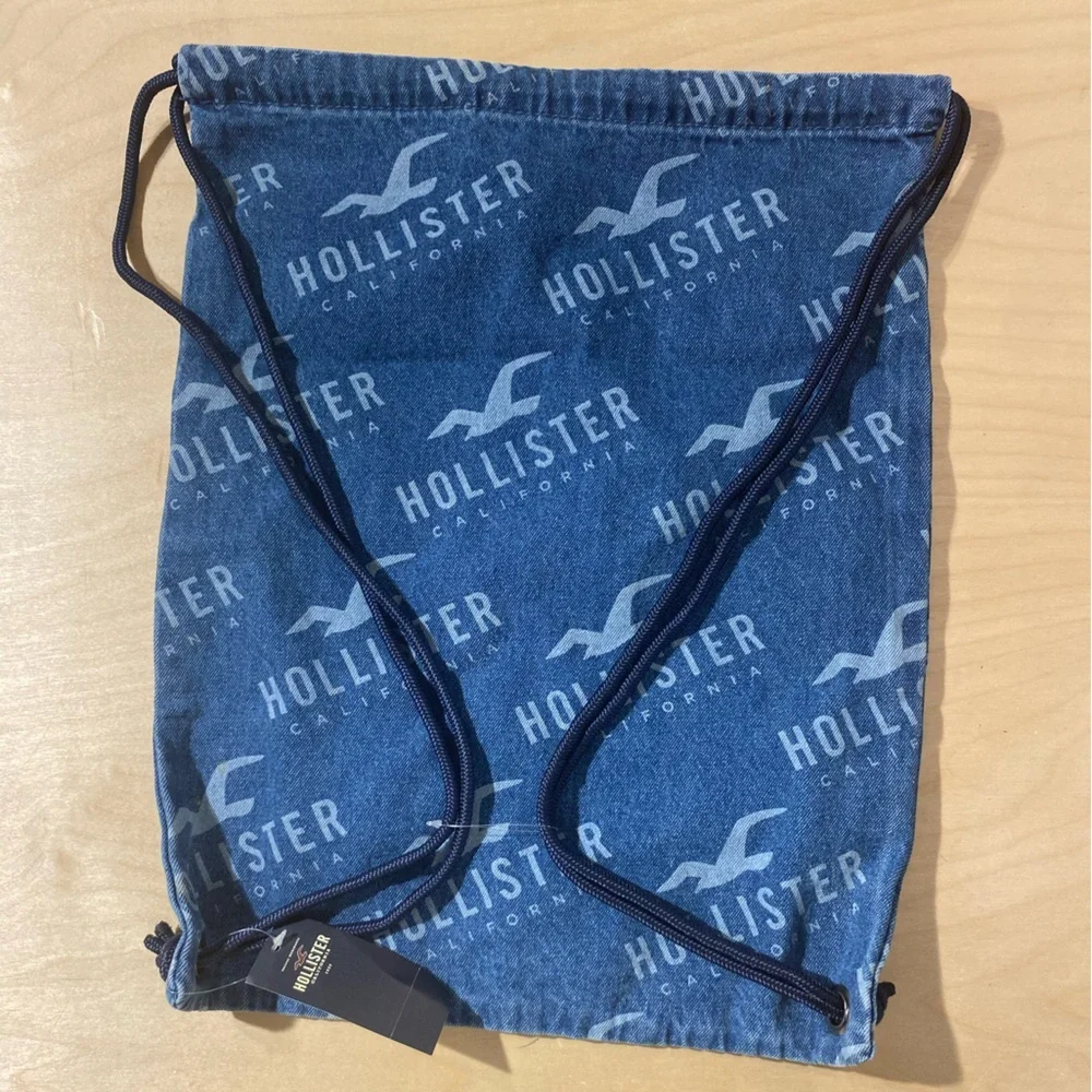 Hollister Denim Backpack Tote (OK)